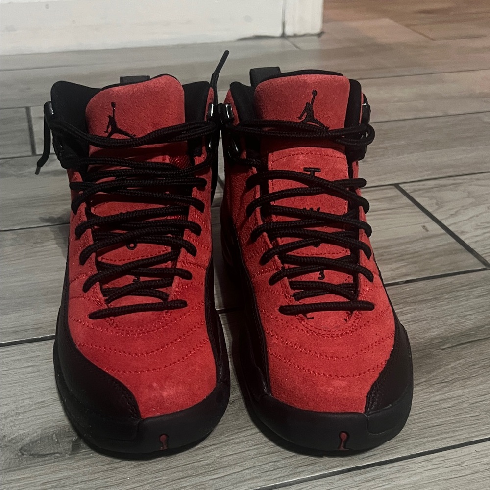 Jordan 12 Retro GS ‘Reverse Flu Game’    WORN ONCE